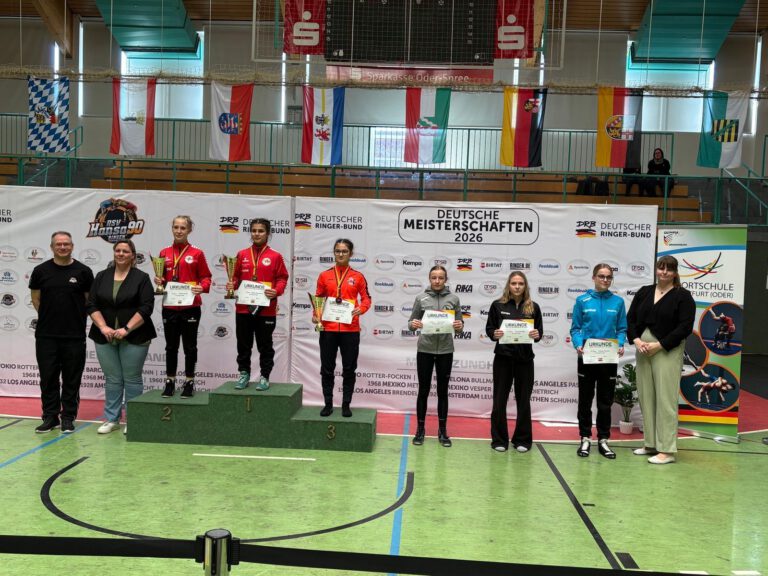 Mehr über den Artikel erfahren Deutsche Meisterschaften der weiblichen Jugend in Frankfurt/Oder