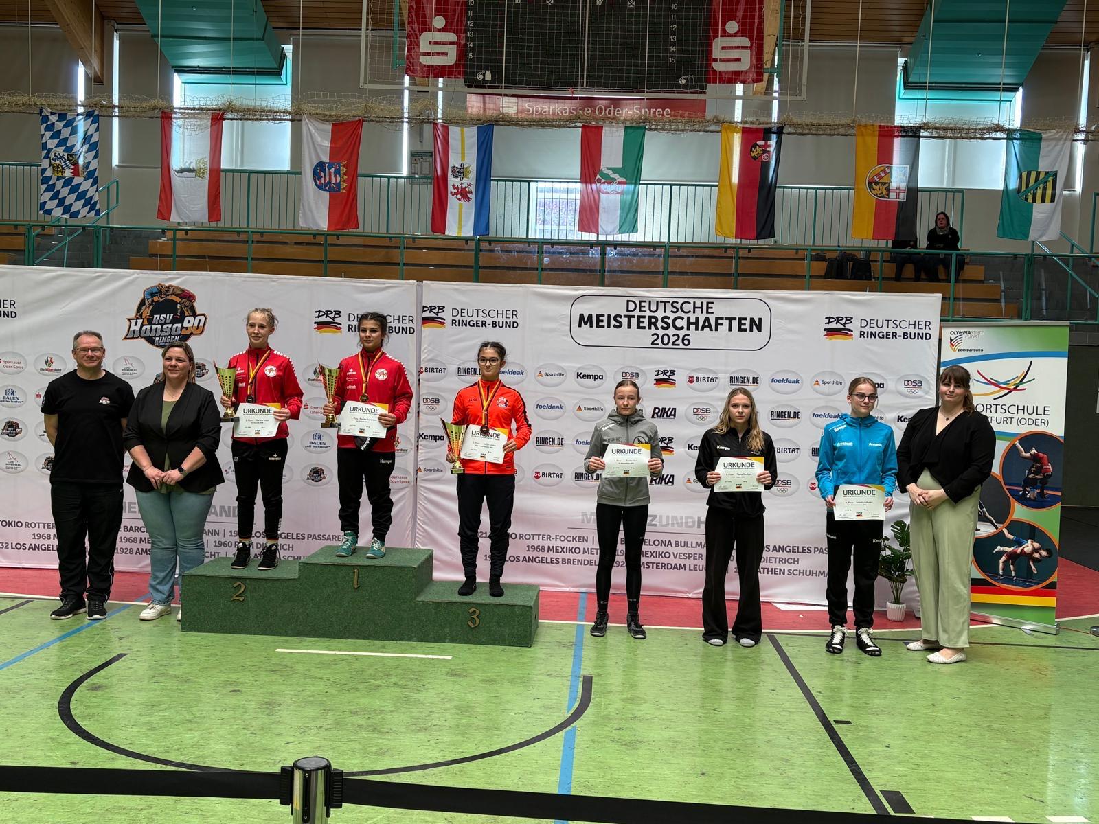 Du betrachtest gerade Deutsche Meisterschaften der weiblichen Jugend in Frankfurt/Oder