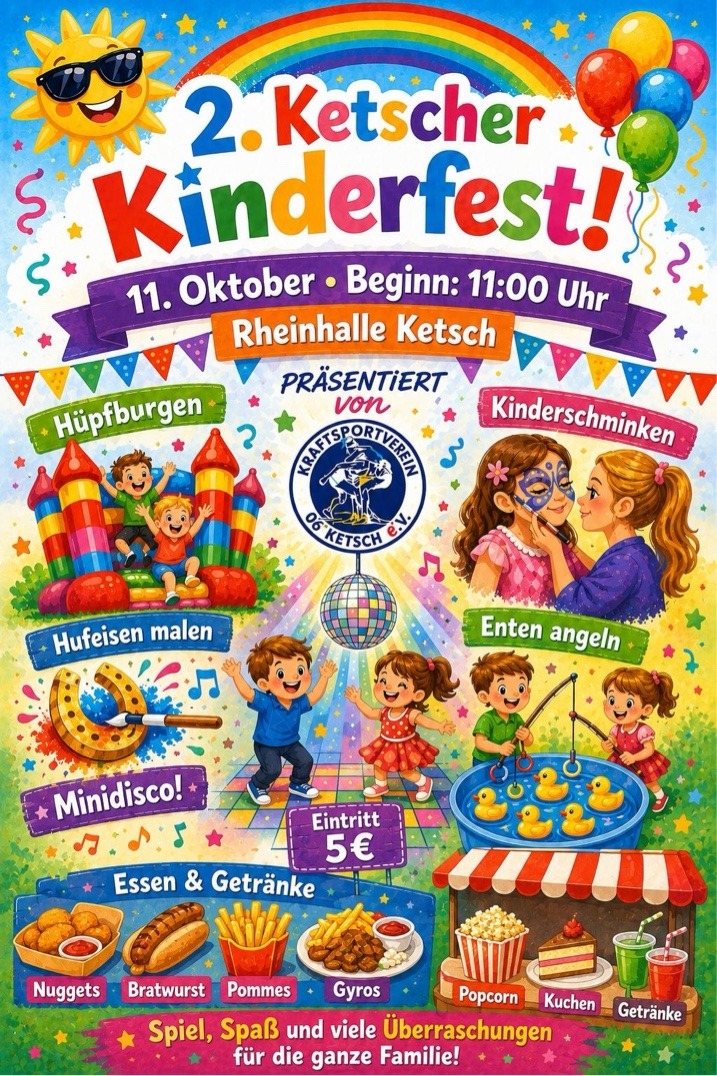 Du betrachtest gerade *2. Ketscher Kinderfest – Spiel, Spaß und Action für die ganze Familie*