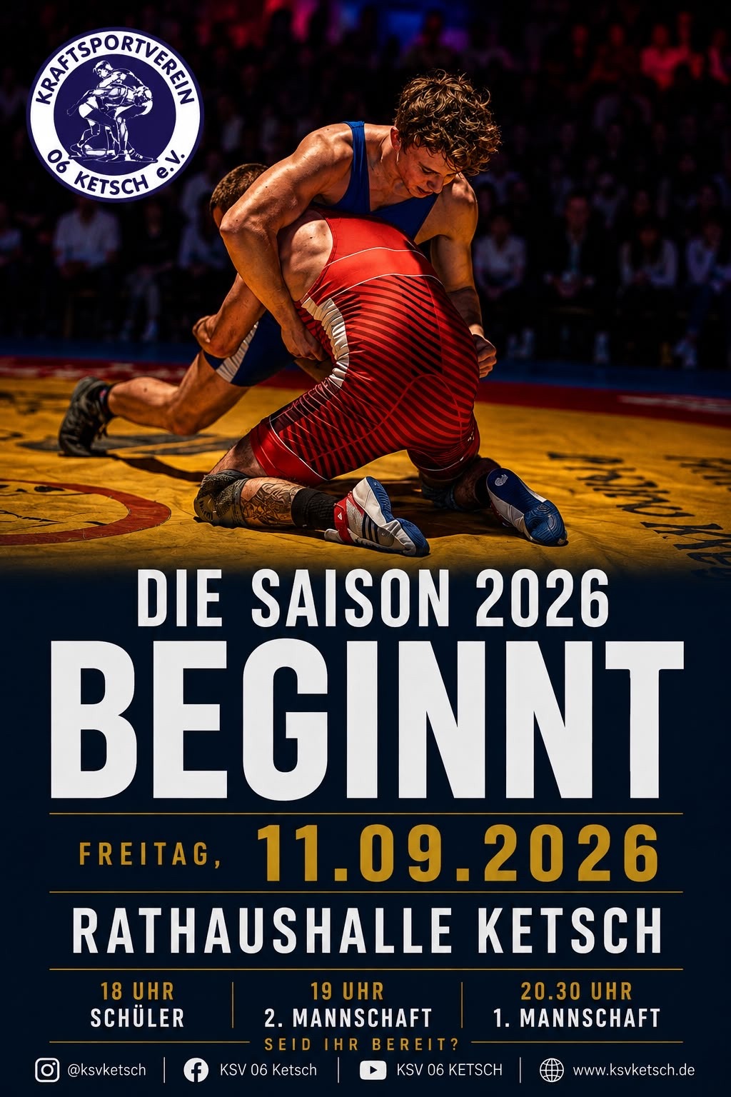 Du betrachtest gerade Saisonstart 2026 – Endlich geht es wieder auf die Matte!